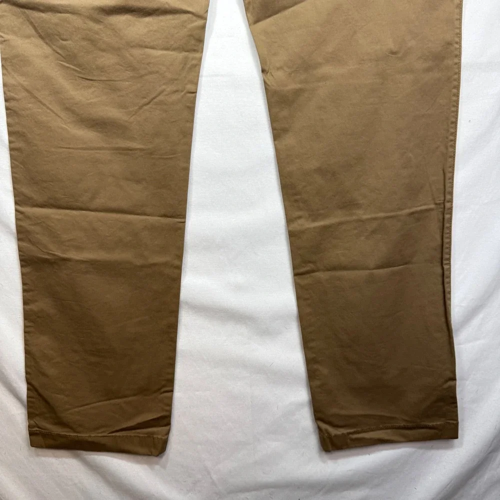 Hollister Mens Slim Straight Chino Pants‎ Epic Flex Khaki Size 34x34
